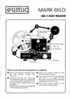 Thumbnail Eumig Mark 610D english Thumbnail Eumig Mark 610D english