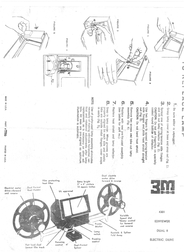 Product picture 3M 4301 ediviewer dual 8 electric drive english