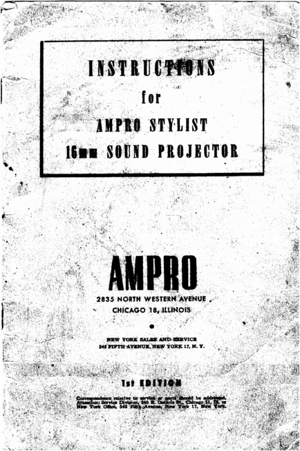 Product picture Ampro Stylist english