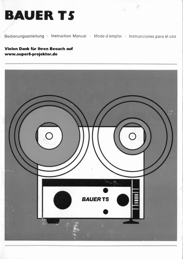 Product picture Bauer T5 francais deutsch english espanol