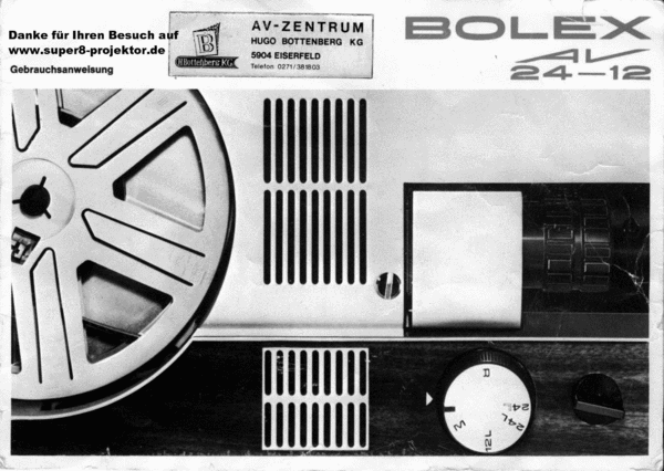 Product picture Bolex 24-12 AV deutsch
