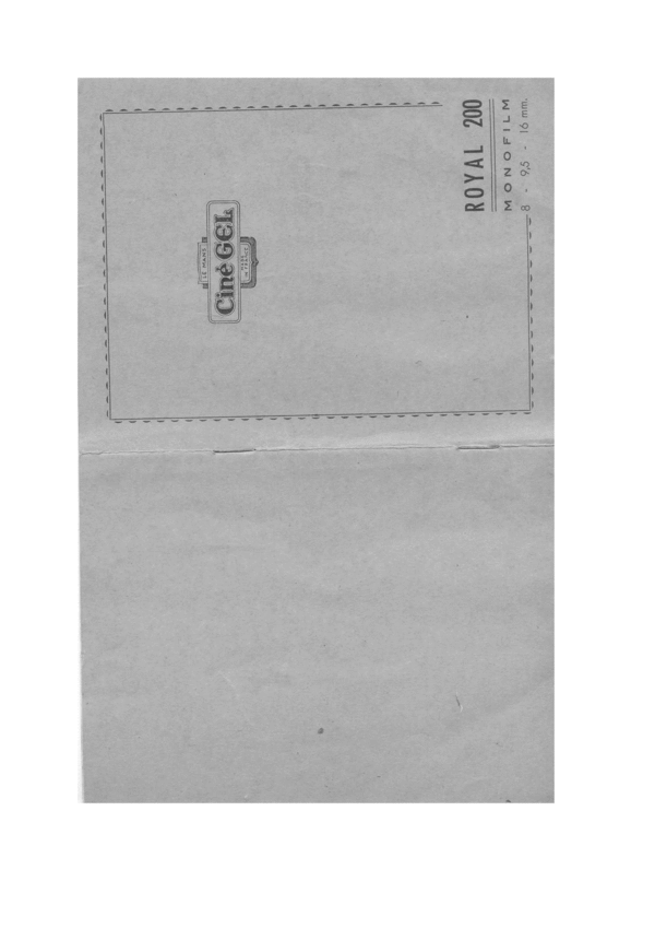 Product picture Cinegel Royal 200 8 9,5 16 mm