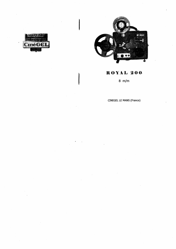 Product picture Cinegel Royal 200 8 francais