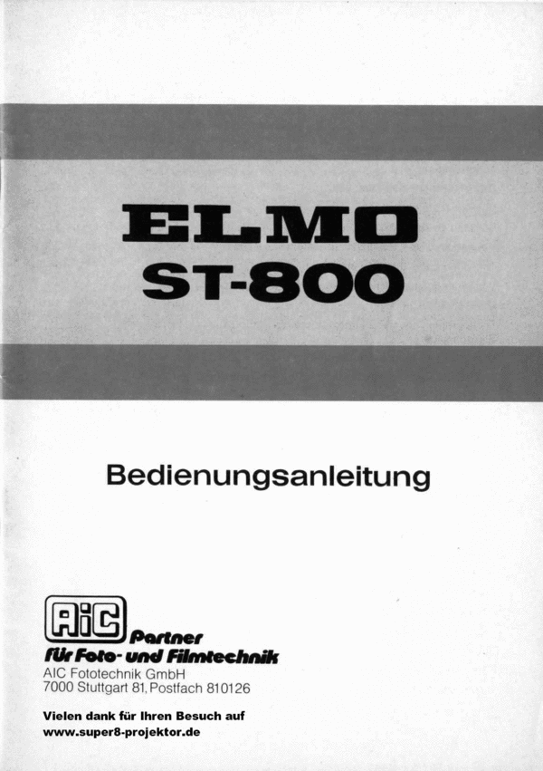 Product picture Elmo ST800 Sound deutsch