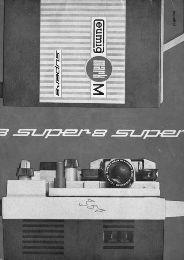 Product picture Eumig Mark M super 8 spanish