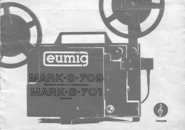 Product picture Eumig Mark S 701 709 francais