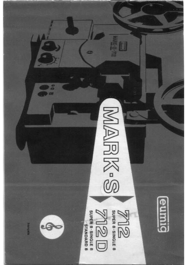 Product picture Eumig Mark S 712 712D francais