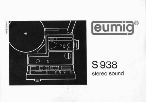 Product picture Eumig S938 stereo sound francais