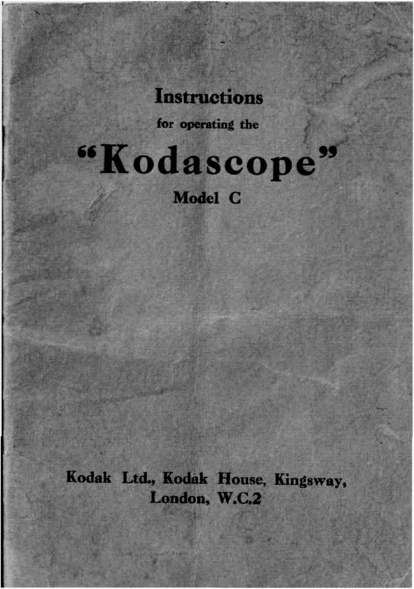 Product picture Kodascope model C english
