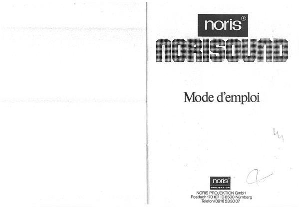 Product picture Norisound 110 120 francais