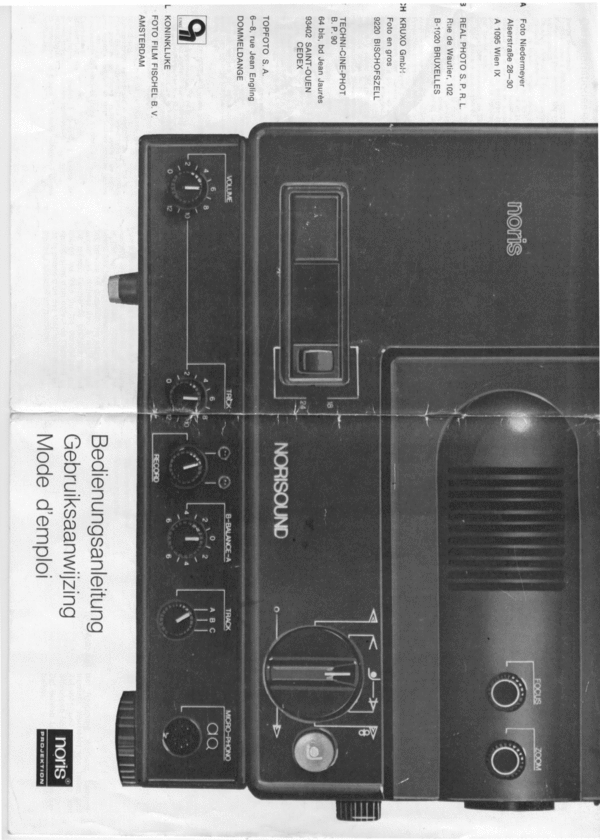 Product picture Norisound 410 412 francais