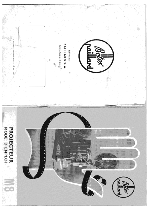 Product picture Paillard M8 francais