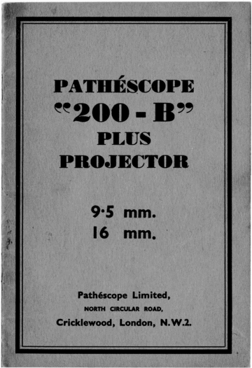 Product picture Pathescope 200B plus english