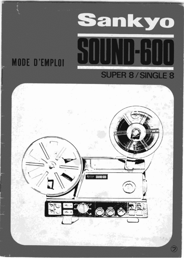 Product picture Sankyo sound 600 francais