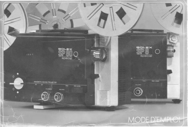 Product picture Bolex SP 80 special SP 8 Francais