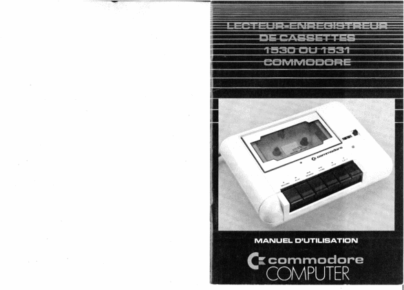 Product picture commodore lecteur enregistreur de cassettes 1530 1531